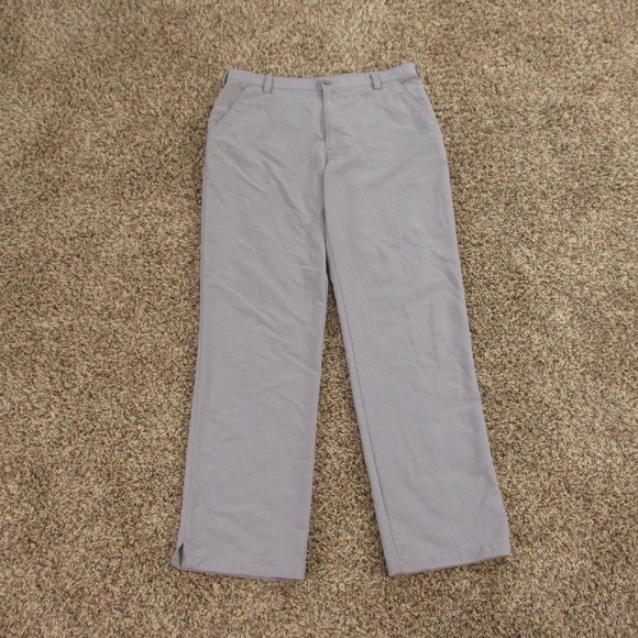 Under Armour Other - Under Armour Pants Men's 36x34 Light Gray Golf Straight Leg Stretch